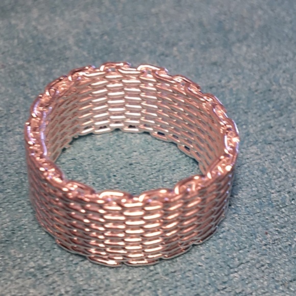 925 mesh ring - Picture 3 of 3